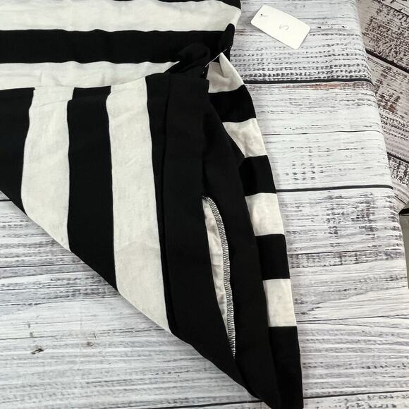 2pc Lot Top Tunic Melody Maternity Fashion size Small Black Gray Striped Stretch - Picture 6 of 10